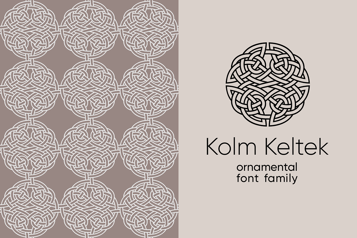 Kolm Keltek, a Symbol Font by 2DTypo (Photo 3 of 6)
