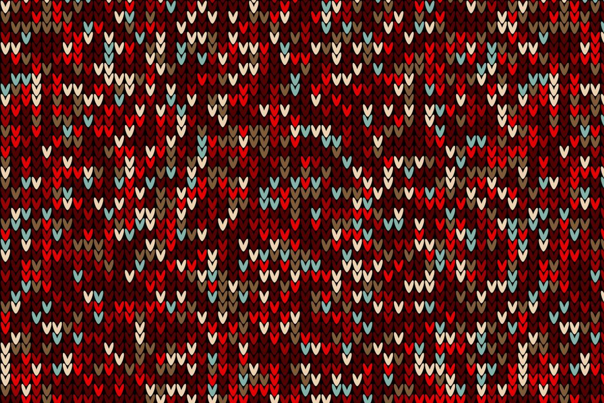 11 Knitted Seamless Patterns Preset, a Pattern Graphic by Juksy (Photo 5 of 11)