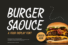 Burger Saouce - Food Font