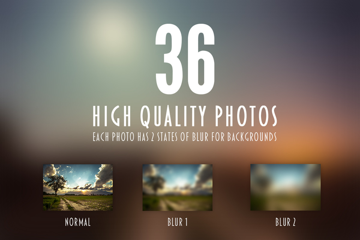 36 High Quality Photos With Blur preview 5