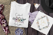 Loose floral & gold glitter, an Illustration by marie dricot (Thumbnail 11 of 21)