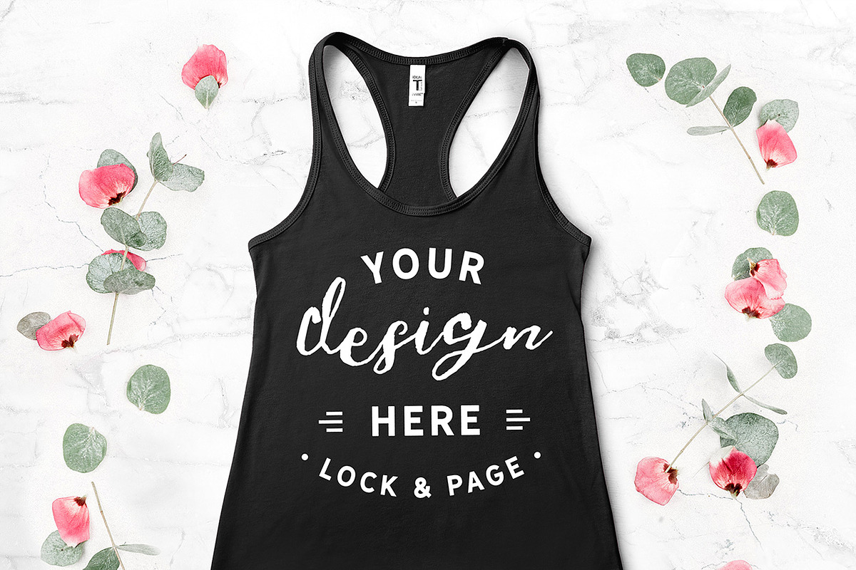 Next Level 1533 Tank Mockup Bundle, a Shirt Mockup by lock and page (Photo 21 of 35)