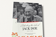 Funeral Program Template I Canva, an Invitation Template by The Social Stuff (Thumbnail 1 of 10)