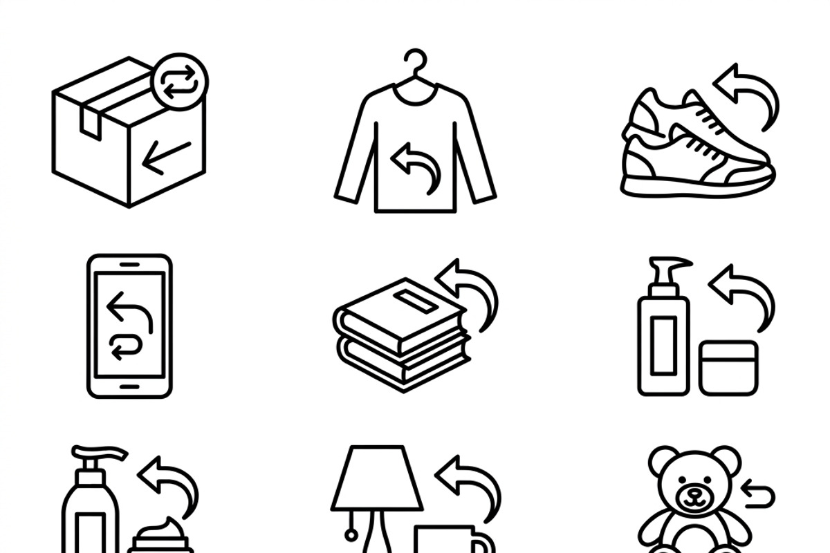 480 Shipping Packaging Icon Set, an Outline Icon by adenpinkstore (Photo 5 of 11)