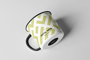 Metal Mug Mock-up, a Cups & Container Mockup by Yogurt86 (Thumbnail 6 of 10)
