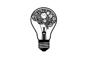 Creative Brain Light Bulb Bundle, an Object Illustration by Designs_River (Thumbnail 19 of 29)