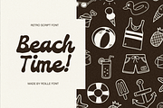 Roille Retro Script Classic, a Script Font by Typetemp Studio (Thumbnail 14 of 23)