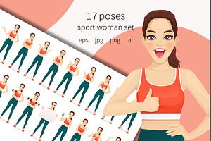 Sport woman kit