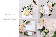 Styled stationery mock up, Tiger eye, a Product Mockup by The Amore Vault (Thumbnail 1 of 5)