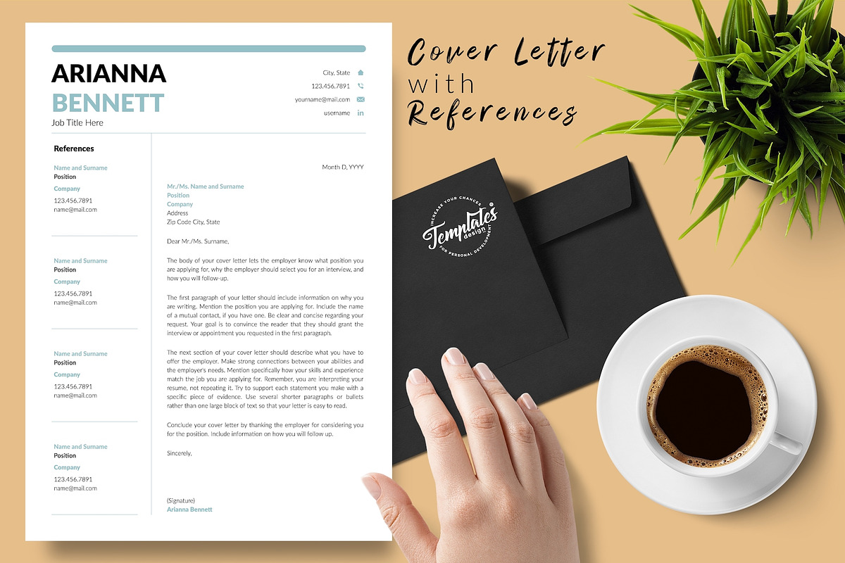 Simple Resume Bundle - Arianna, a Resume Template by Templates Design Co. (Photo 7 of 17)