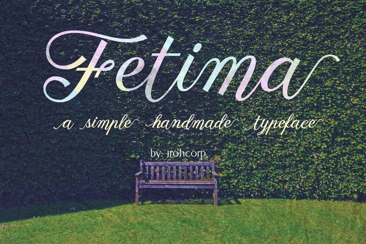 Fetima Script-50% off