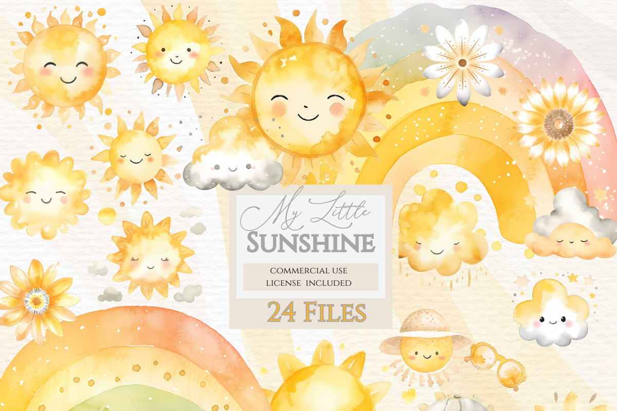 Here comes the son clipart, an Object Graphic by Invite to Clipart (Photo 1 of 7)
