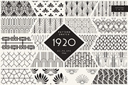 1920 Art Deco Seamless Patterns, a Pattern Graphic by The Paper Town (Thumbnail 6 of 15)