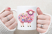 Pastel Folk Clip Art Big Collection, an Illustration by Sublimation Artist (Thumbnail 5 of 6)