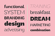 Moser | Font Family, a Sans Serif Font by Almond Type (Thumbnail 4 of 11)