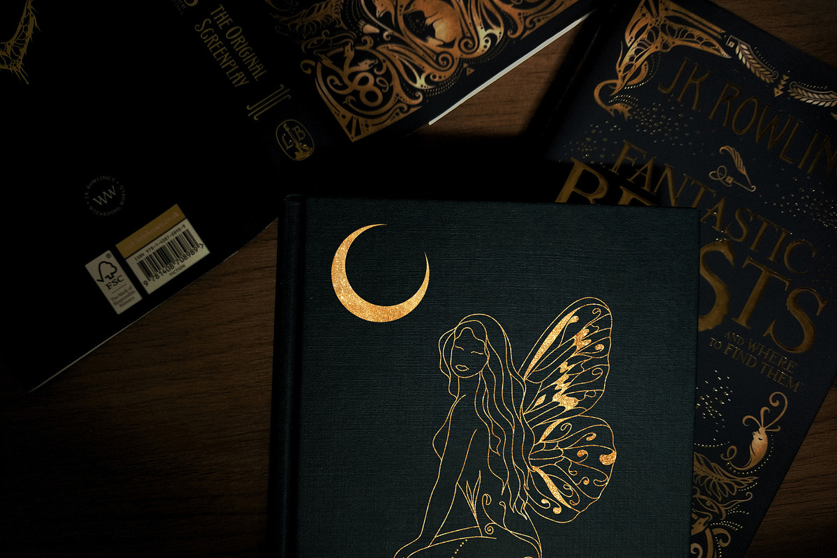 NIGHT MAGIC butterflies women flora, an Animal Illustration by ArtOLB (Photo 5 of 14)