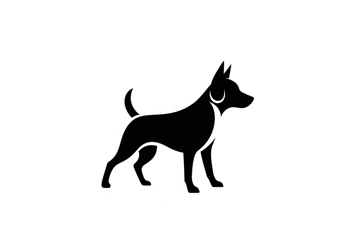 Dog Portrait Silhouette Bundle, an Illustration by jahid234 (Photo 36 of 37)
