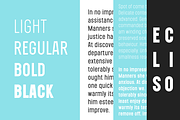 SALE! Ecliso - Sans and Script fonts, a Sans Serif Font by VP Fonts (Thumbnail 7 of 14)