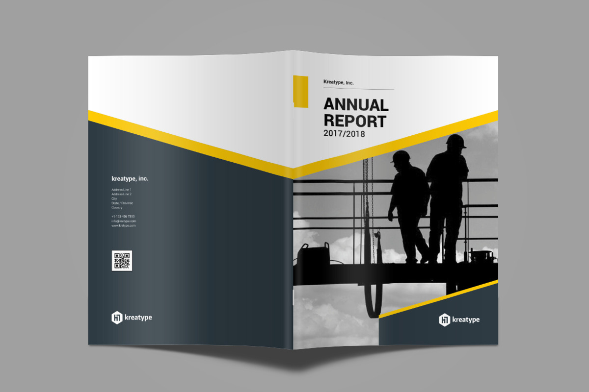 Kreatype Annual Report, a Brochure Template by Kreatype Studio (Photo 14 of 14)