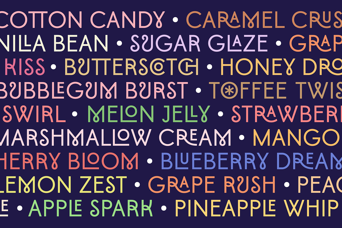 Sancremo – Playful Display Font, a Sans Serif Font by Dopestype (Photo 4 of 11)