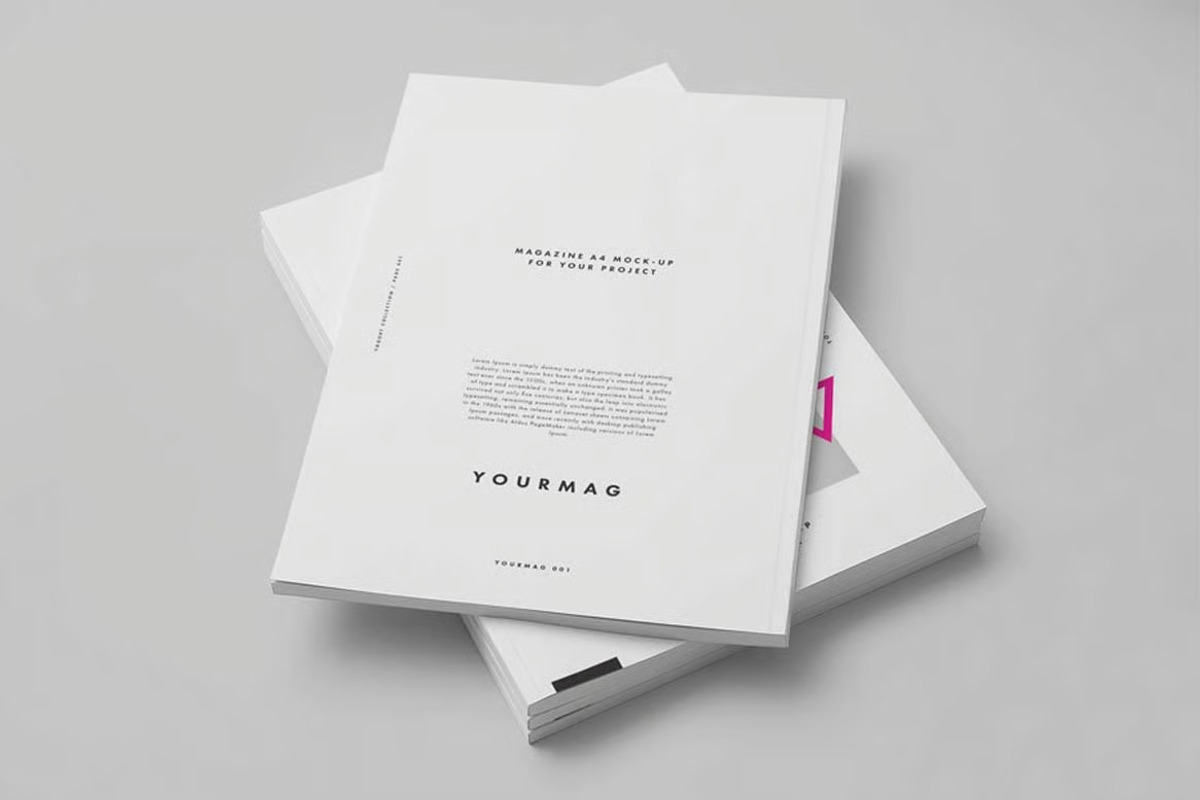 Back Cover A4 Magazine Mockup, a Books & Magazine Mockup by DesignRushMarket (Photo 1 of 2)