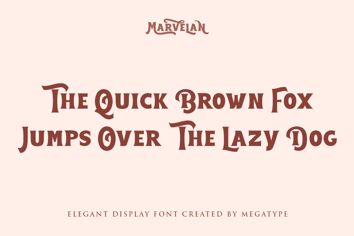 Marvelan, a Serif Font by Megatype (Photo 4 of 10)