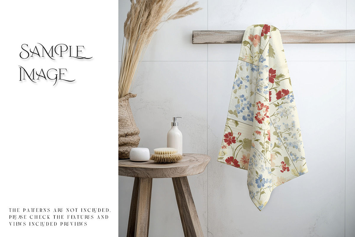 Bath Towels Mockups, a Merchandise Mockup by mock-ups (Photo 7 of 16)