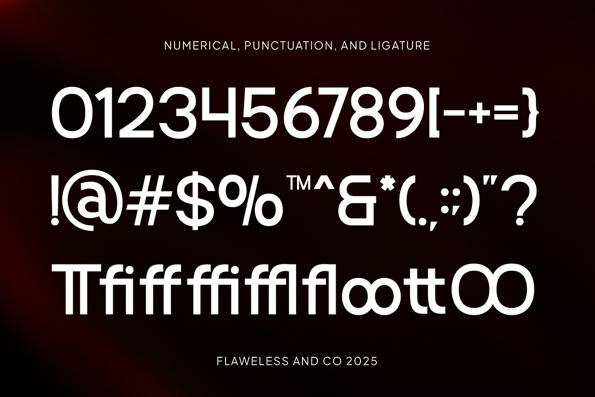 Maffide - Sans Serif Family Font, a Sans Serif Font by Flawless And Co (Photo 9 of 10)