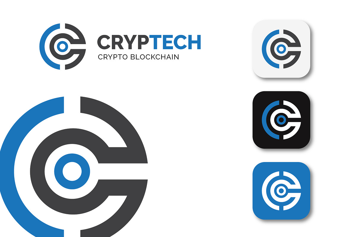 Crypto Technology Connect Logo, a Branding & Logo Template by Design Box (Photo 2 of 2)