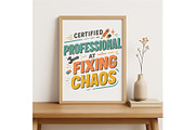 Professional at Fixing Chaos Art, a Background Graphic by LaseredNinja (Thumbnail 4 of 7)