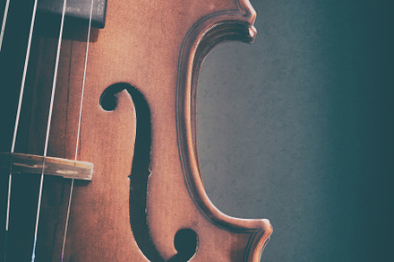 Violin detail vintage, an Arts & Entertainment Photo by Davizro's Market