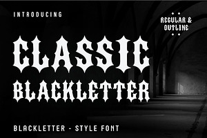 Classic Blackletter