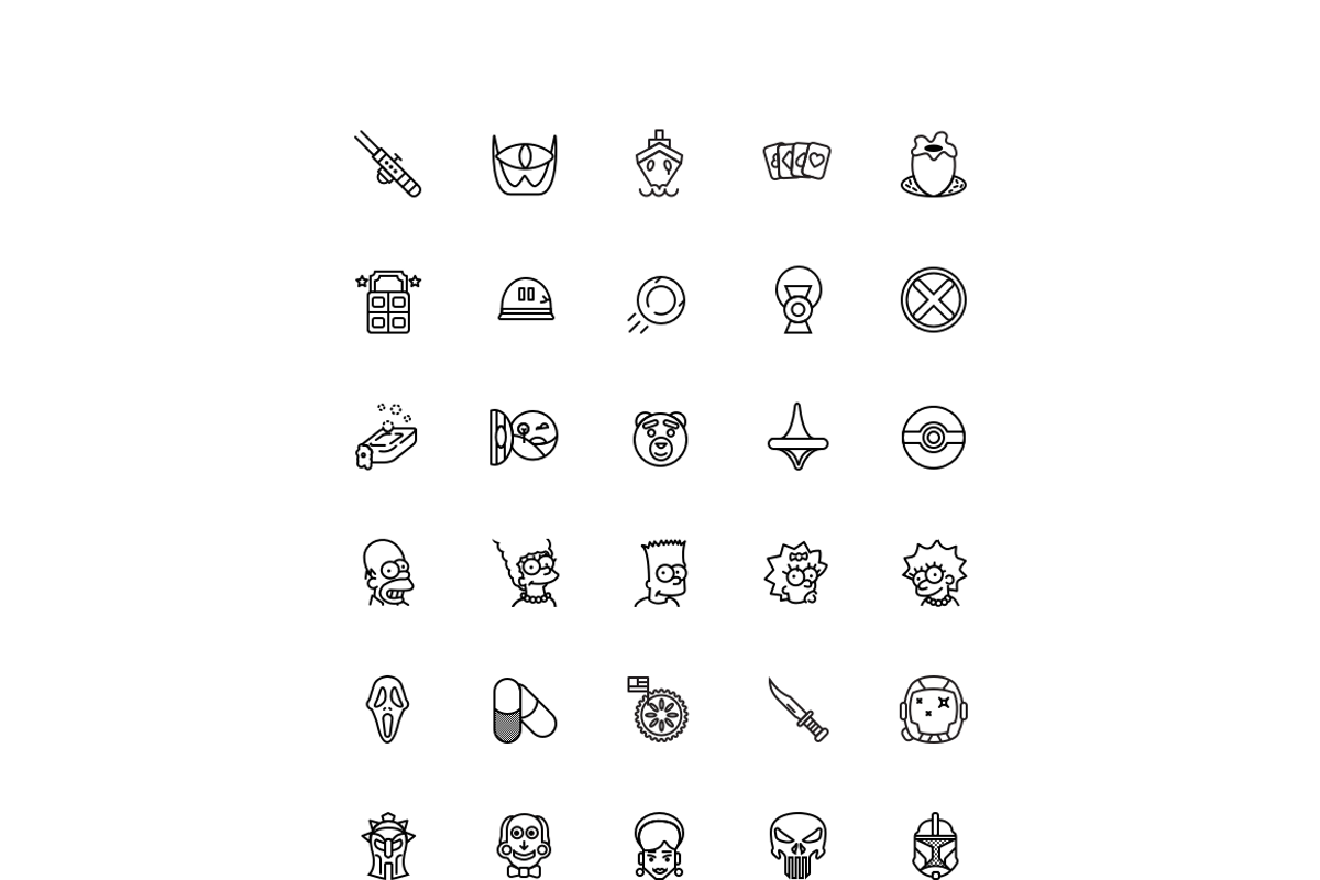 SMASHICONS - 320+ Movie Icons - preview 2