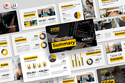 Executive Summary - PowerPoint, a Presentation Template by Iqsiart Studio (Thumbnail 1 of 3)