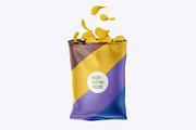 Snack Package Mockup with chips, a Packaging Mockup by easymock (Thumbnail 4 of 7)
