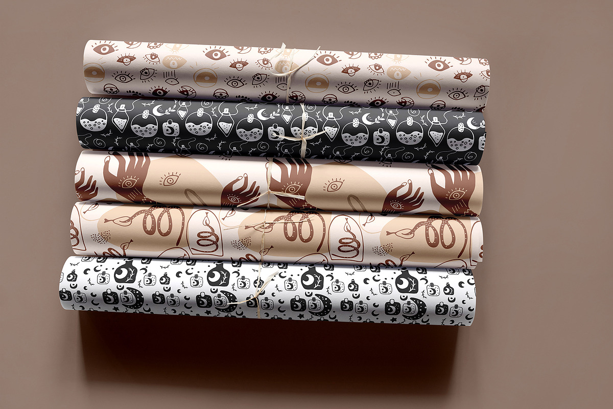 Paper Rolls Mockup |Wrapping Layered, a Mockup by bazarova (Photo 2 of 9)