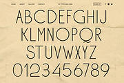 Ohio - Futuristic Sans Serif Font, a Sans Serif Font by 177Studio (Thumbnail 7 of 7)
