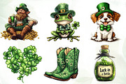 St. Patrick's Day Sublimation Clipar, an Illustration by CreationArt (Thumbnail 3 of 5)