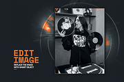 Techno Party - DJ Flyer Template, a Social Media Template by Rave Aspect (Thumbnail 3 of 3)