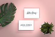 Pink and Navy Logo Template Canva, a Branding & Logo Template by Joanna Lane Designs (Thumbnail 3 of 3)