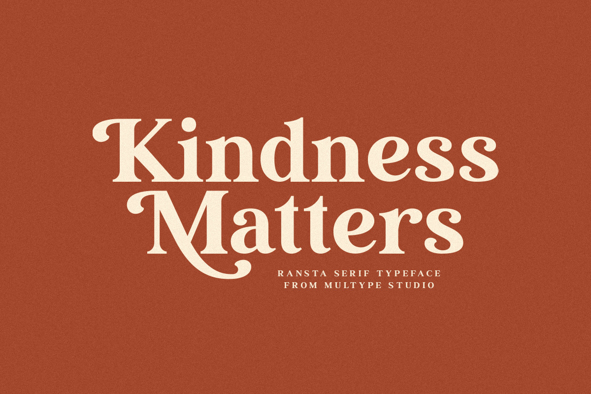 Ransta Modern Serif Font, a Serif Font by Multype Studio (Photo 4 of 12)