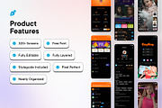 Live Streaming App UI Kit, an UI Kit Template by SyalUIUX (Thumbnail 2 of 5)