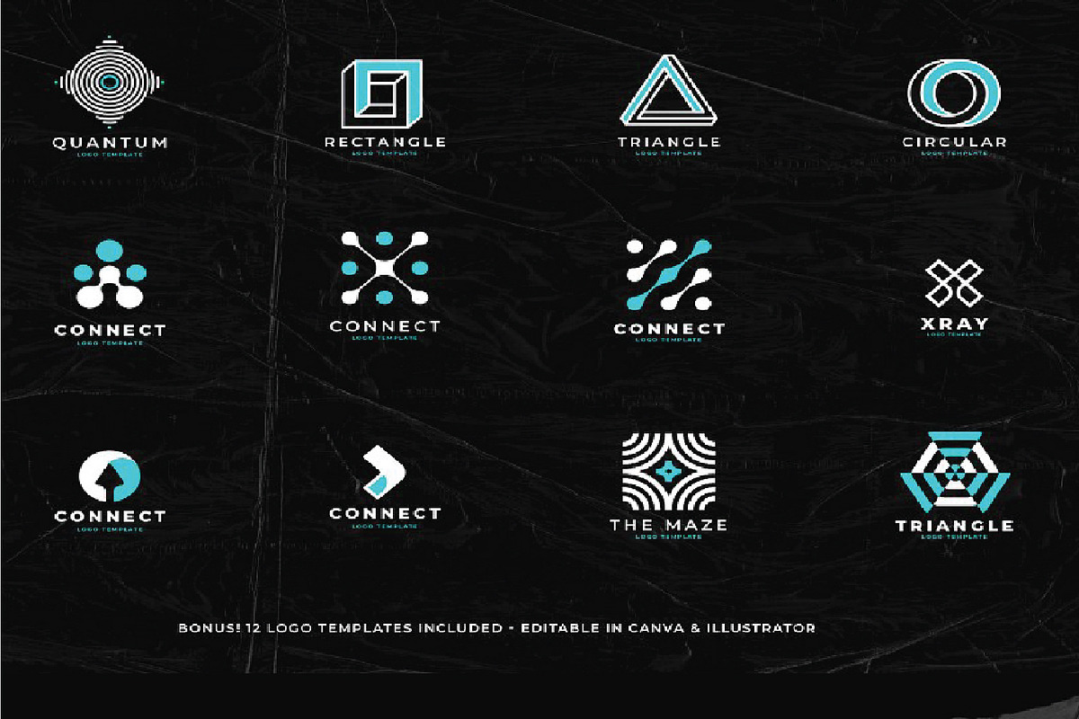 125+ Abstract Geometric Shapes, a Shape Add-On by Chipshpow Graphics (Photo 6 of 11)