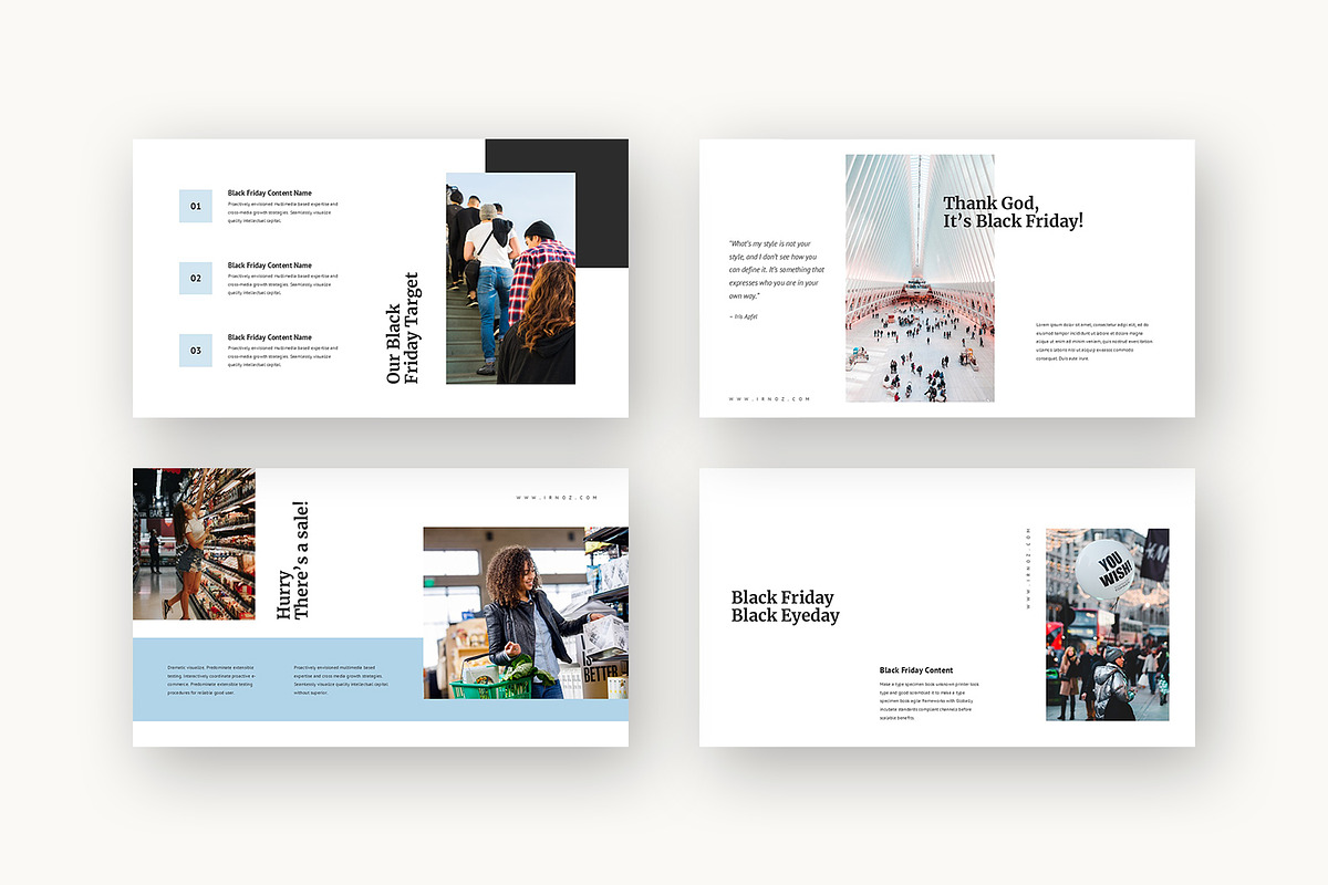 Irnoz : Black Friday Powerpoint preview 3