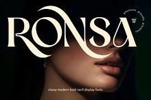 Ronsa Classy Modern Bold Serif Font