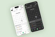 Calendar Mobile App Figma UI Kit, an UI Kit Template by BeadyLab (Thumbnail 3 of 4)