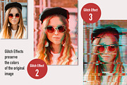 Glitch Effect Set for Photoshop., a Layer Style Add-On by ClipArtRoom (Thumbnail 4 of 7)