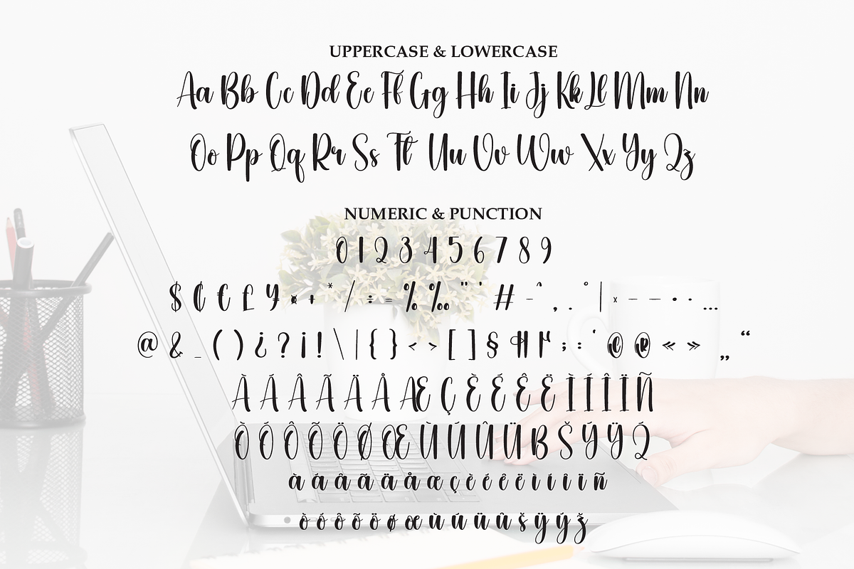 Monday | Script Font, a Handwritten Font by Scratchones (Photo 7 of 8)