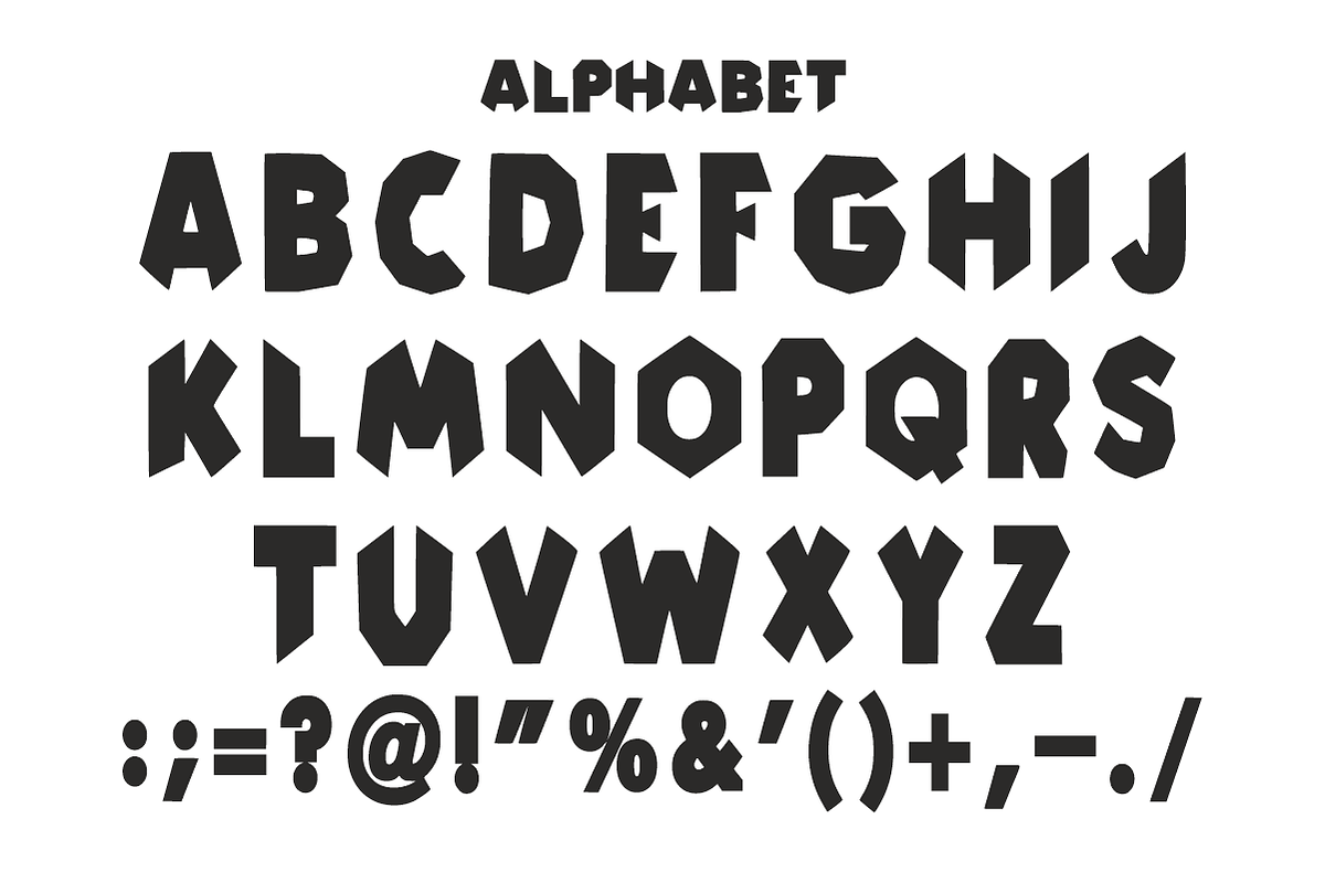 Super Marno X - Game Display Font, a Sans Serif Font by KiddoGlyphs Studio (Photo 6 of 6)