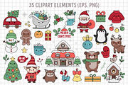 Kawaii Christmas games, an Animal Illustration by Lexi Claus (Thumbnail 10 of 12)